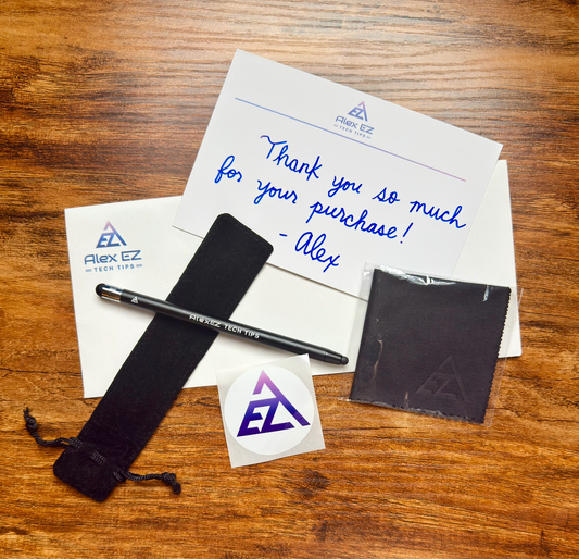 Smartphone Stylus by Alex EZ Tech Tips – Dual‑Tip Design